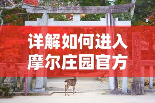 详解如何进入摩尔庄园官方网站:入口、导航和操作全攻略 详解如何进入摩尔庄园官方网站:入口、导航和操作全攻略